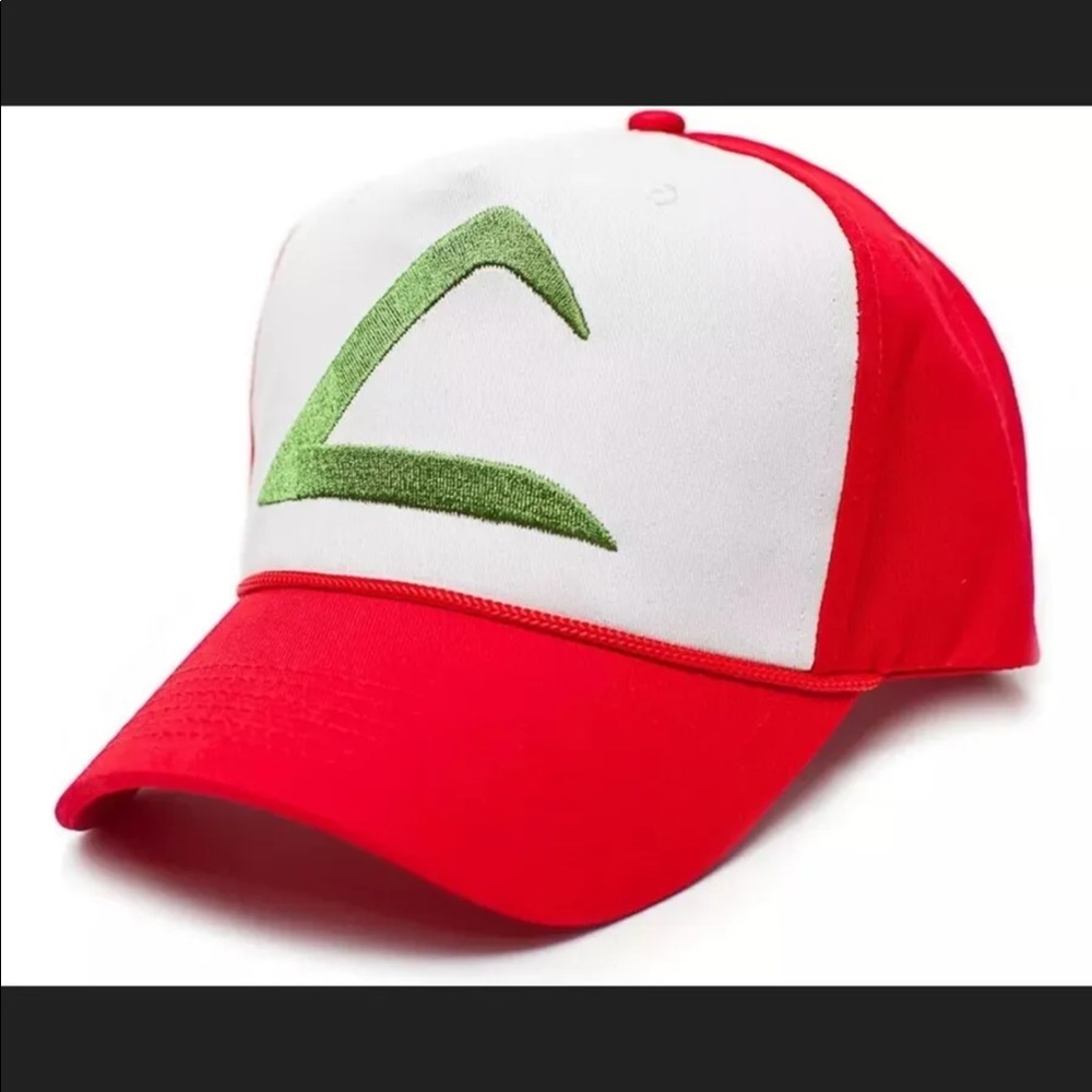 POKEMON Cosplay Hat ASH KETCHUM EMBROIDERED Cap Adult Adjustable Snapback